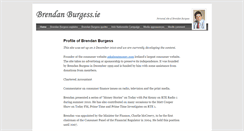 Desktop Screenshot of brendanburgess.ie