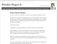 Tablet Screenshot of brendanburgess.ie